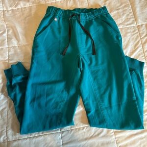 Figs Aqua Blue Jogger Pants